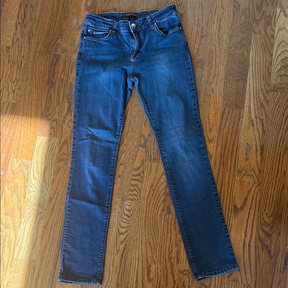Trussardi Jeans Dark Blue Straight Leg (size 31)